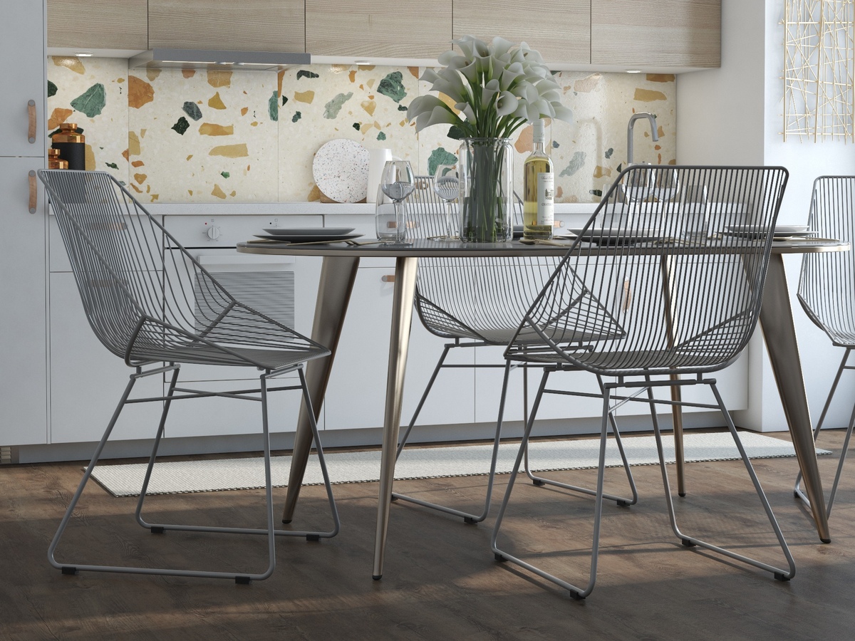 Silla CosmoLiving by Cosmopolitan 115 (Gris)