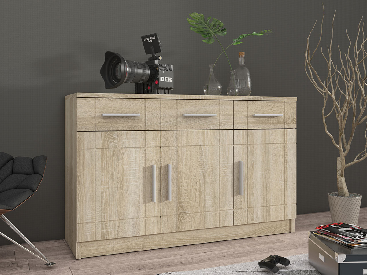 Cómoda Bacces I (Roble Sonoma)