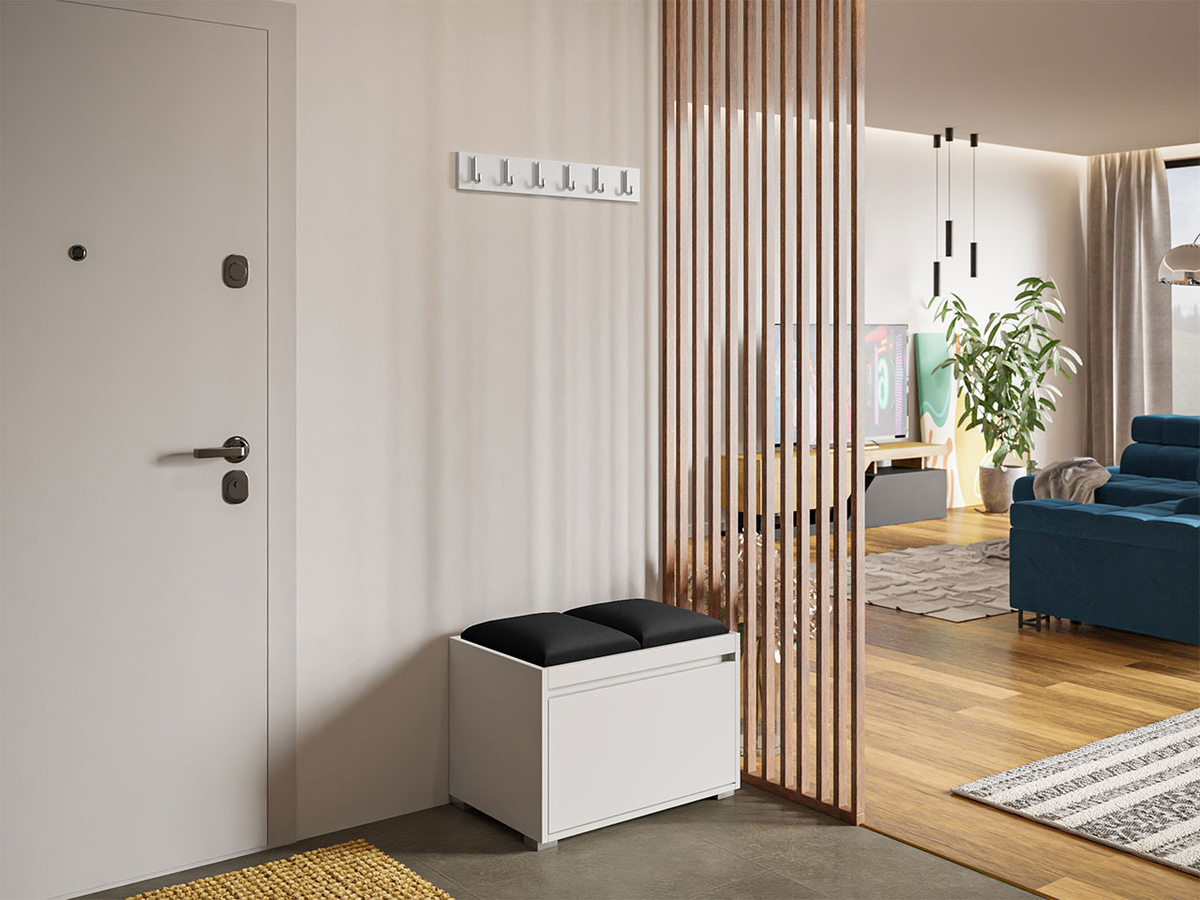 Conjunto para recibidor Comfivo 394 (Blanco + Manila 18)