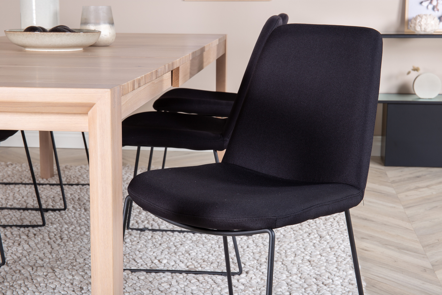 Conjunto de mesas y sillas para comedor Dallas 5027 (Roble)