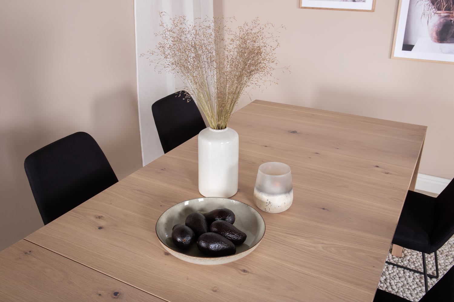 Conjunto de mesas y sillas para comedor Dallas 5027 (Roble)