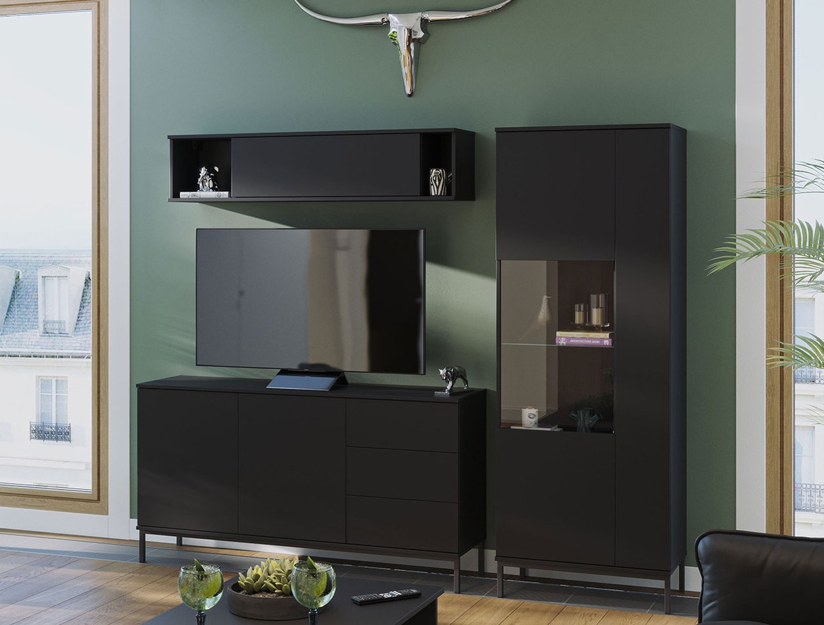 Cómoda Lomsore 104 (Negro)