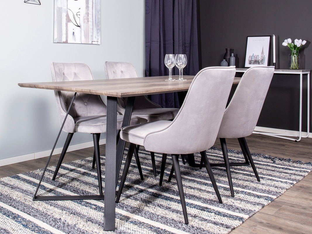Conjunto de mesas y sillas para comedor Dallas 2101