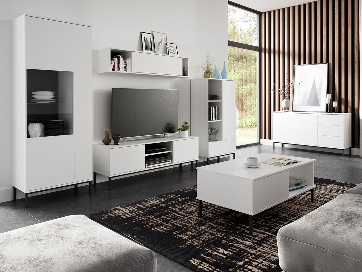 Conjunto de salón Lomsore 107 (Blanco)