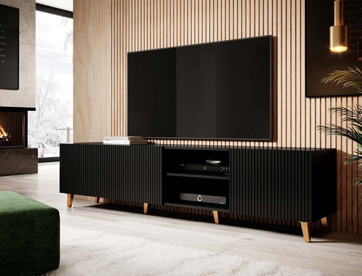 Mueble TV Levmari 103 (Negro)