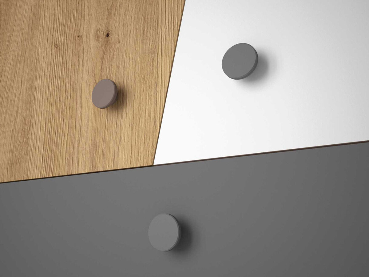 Juego de muebles Almira 115 (Roble Artisan + Blanco)