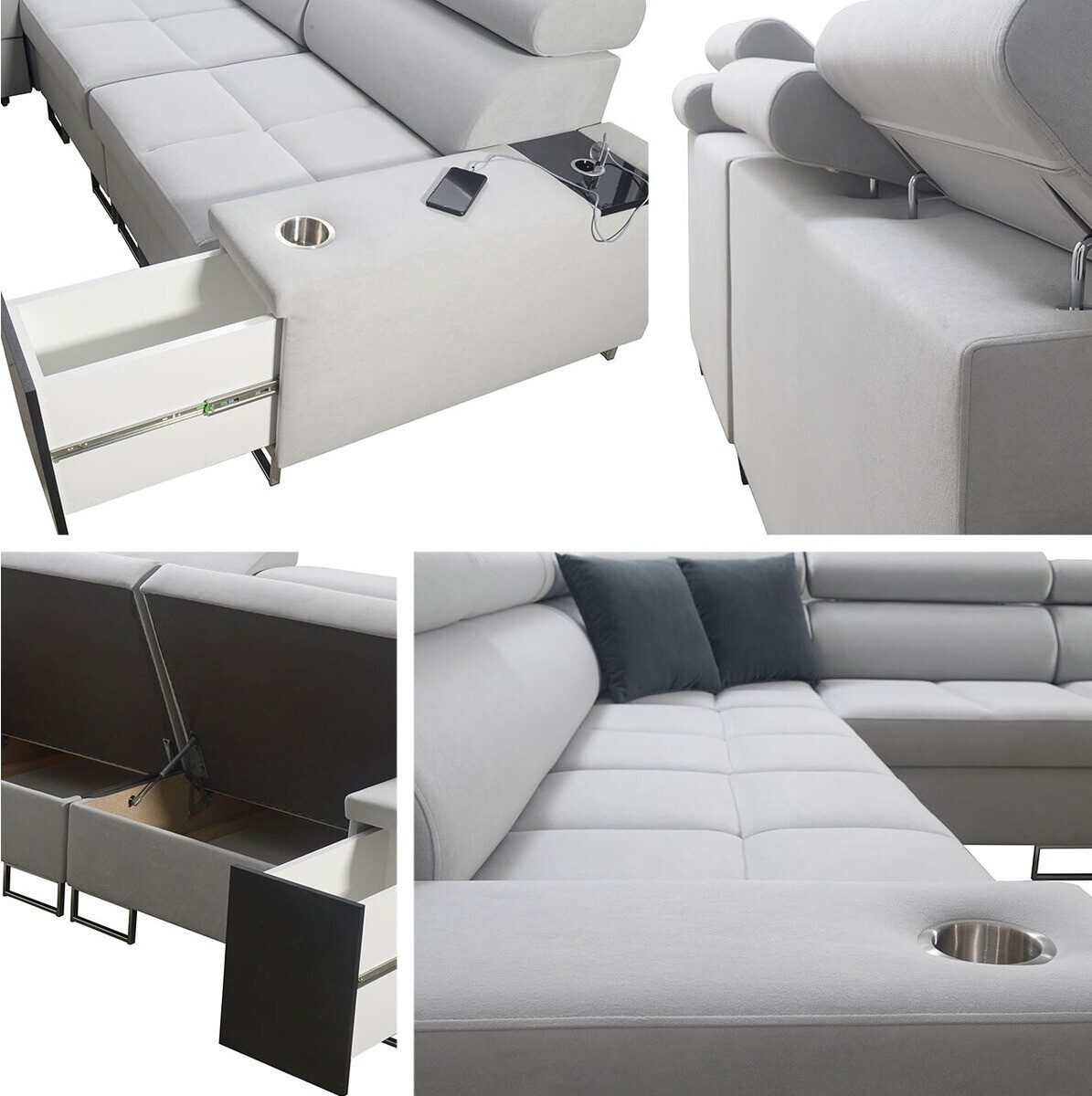 Sofá rinconero Pearland 110 (Sawana 14 + Sawana 84)