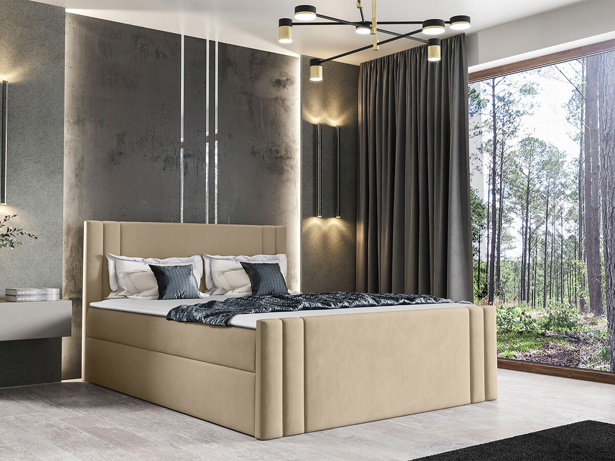 Cama continental Baltimore 156 (Amor Velvet 4304)