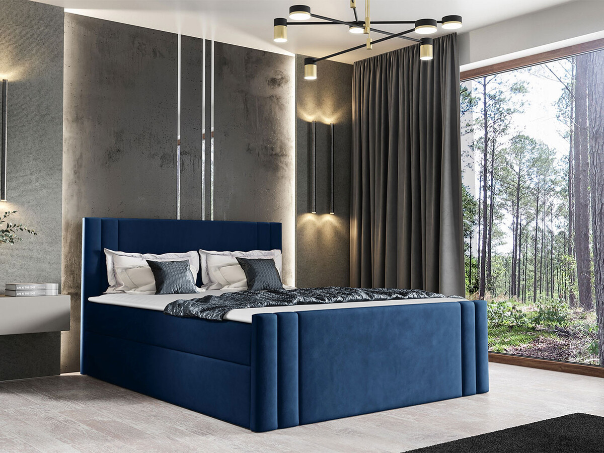 Cama continental Baltimore 156 (Amor Velvet 4314)
