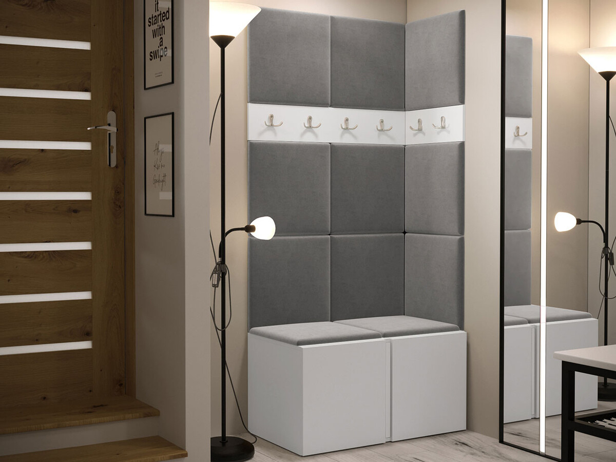 Conjunto para recibidor Hartford 264 (Blanco)