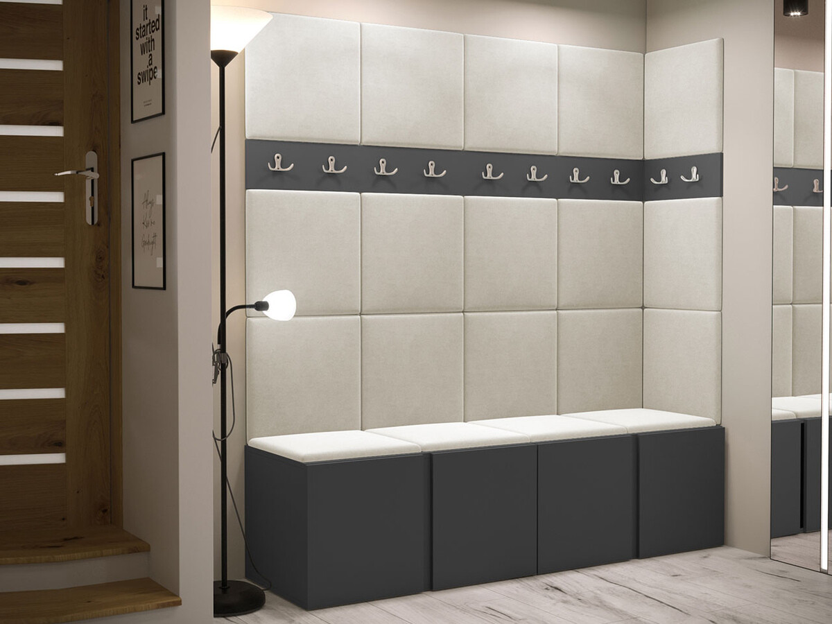 Conjunto para recibidor Hartford 265 (Grafito)