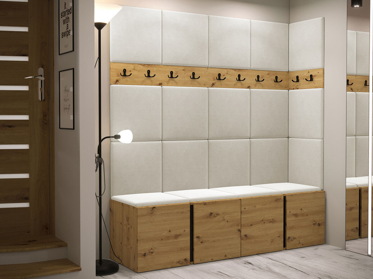 Conjunto para recibidor Hartford 265 (Roble Artisan)