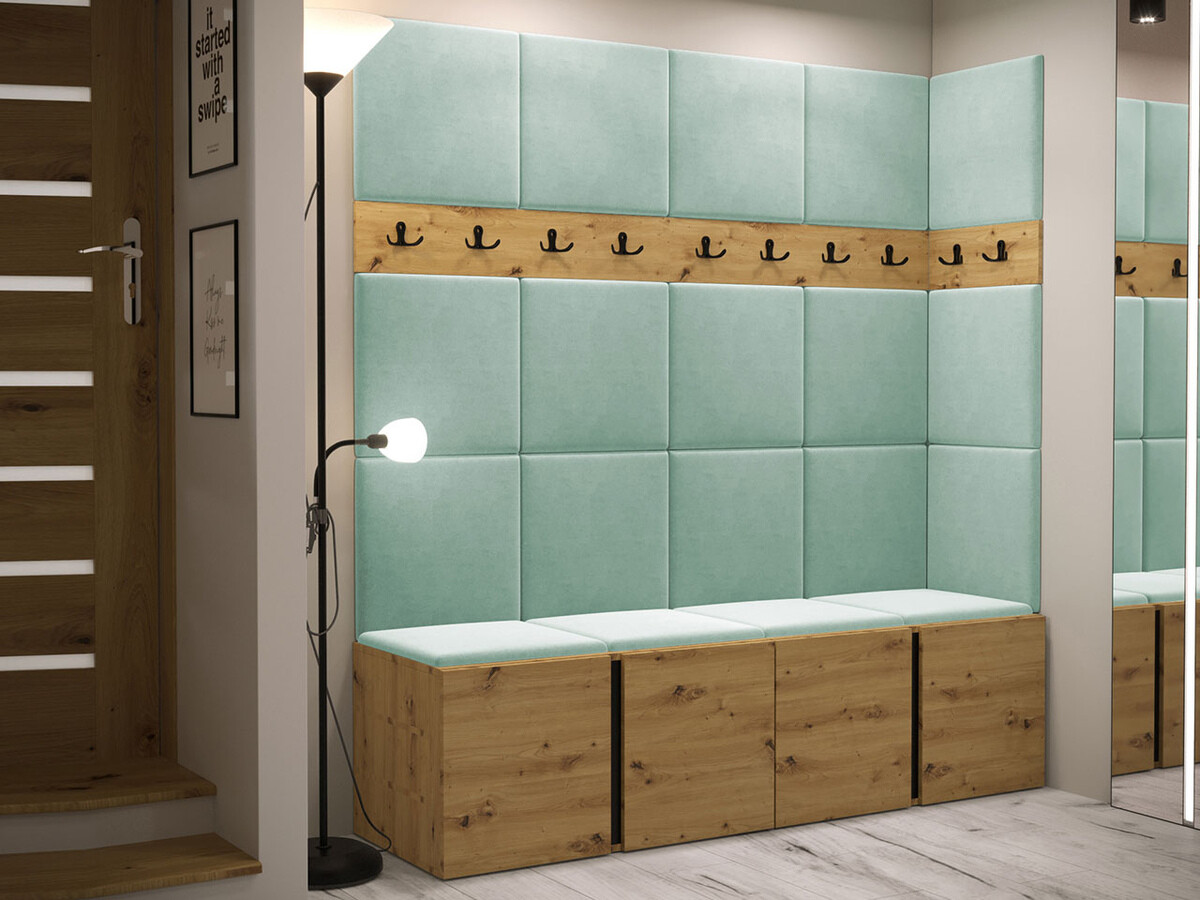 Conjunto para recibidor Hartford 265 (Roble Artisan)