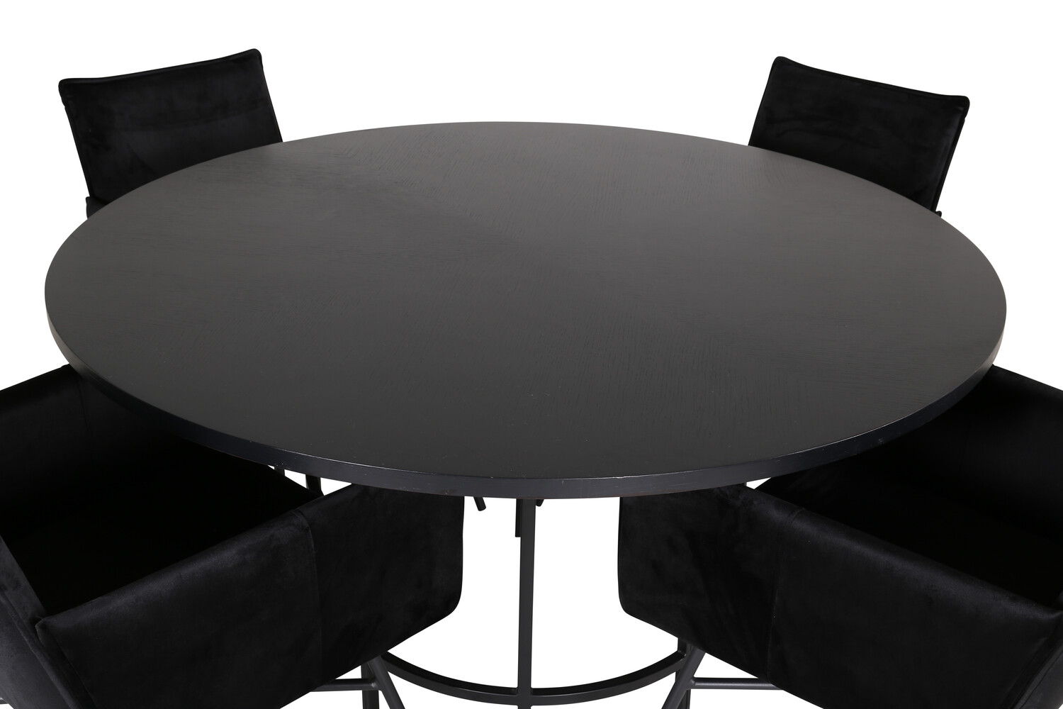 Conjunto de comedor Dallas 2337 (Negro)