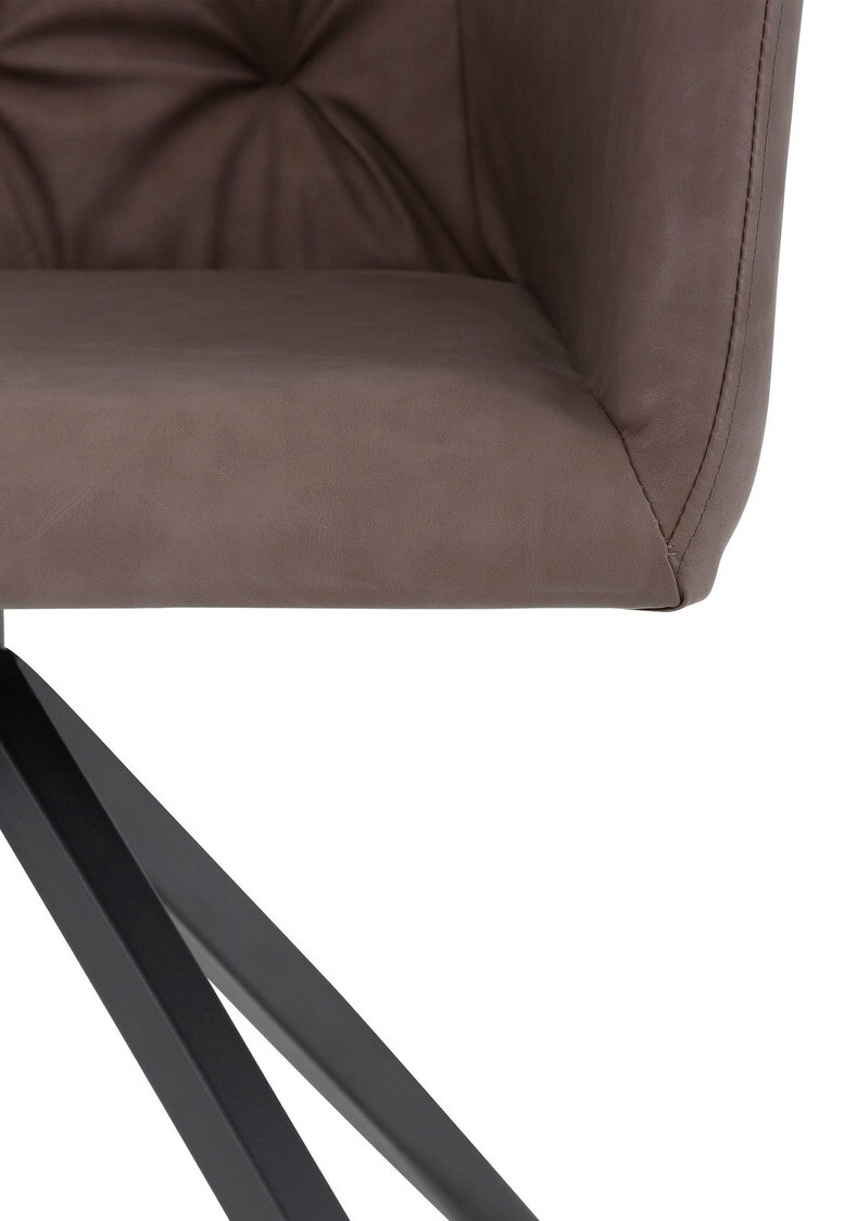 Conjunto de sillas Denton 143 (Marrón oscuro)