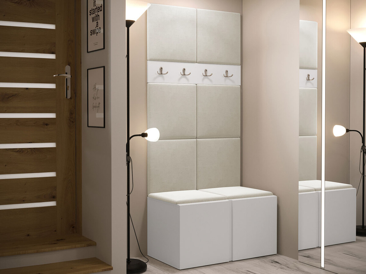 Conjunto para recibidor Hartford 267 (Blanco)