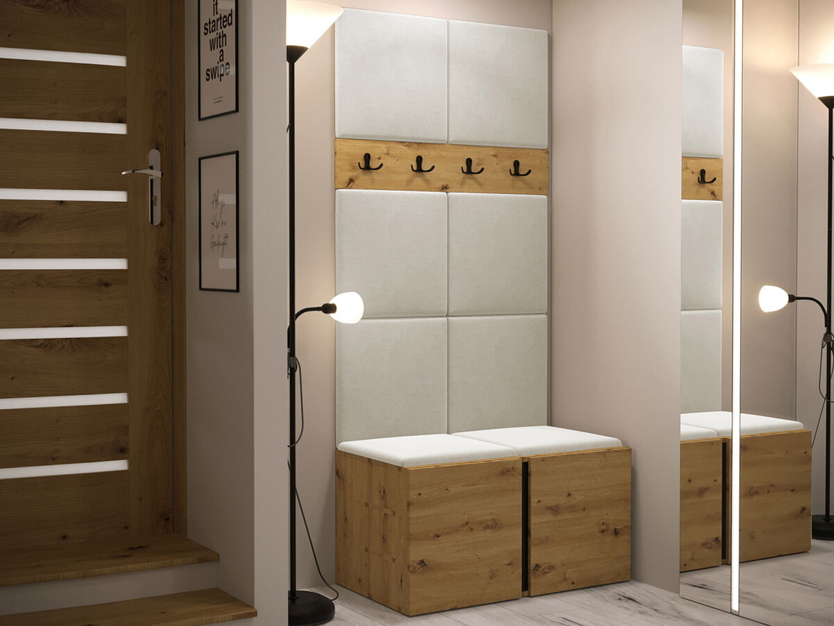 Conjunto para recibidor Hartford 267 (Roble Artisan)