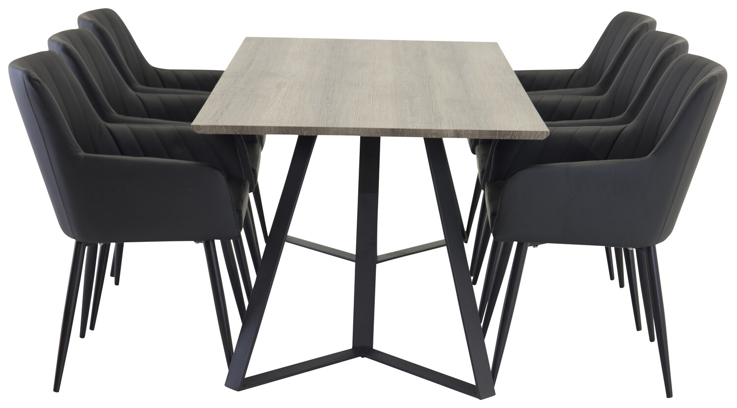 Conjunto de mesas y sillas para comedor Dallas 2480