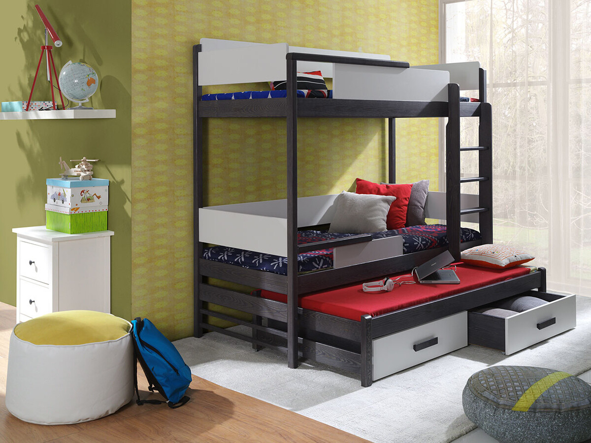 Litera Henderson 114 (Grafito + Gris)