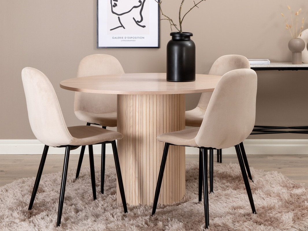 Conjunto de mesas y sillas para comedor Dallas 2560