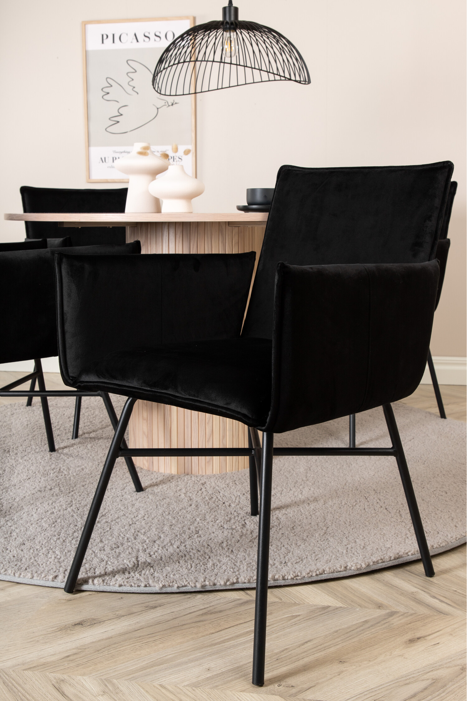 Conjunto de mesas y sillas para comedor Dallas 2564