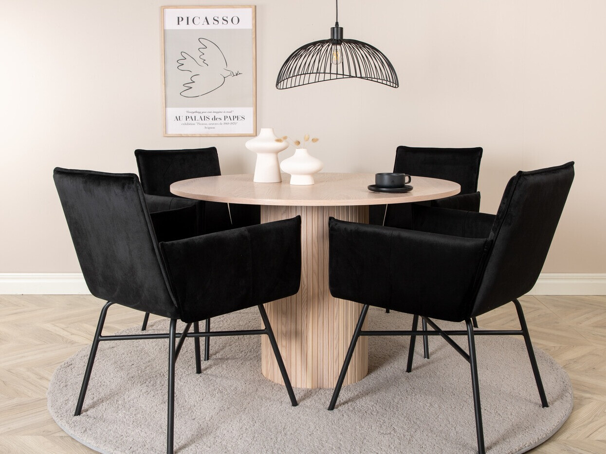 Conjunto de mesas y sillas para comedor Dallas 2564