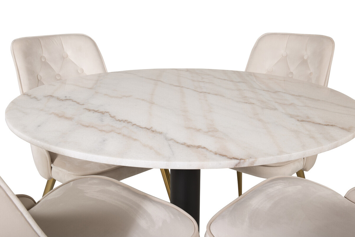 Conjunto de mesas y sillas para comedor Dallas 2570