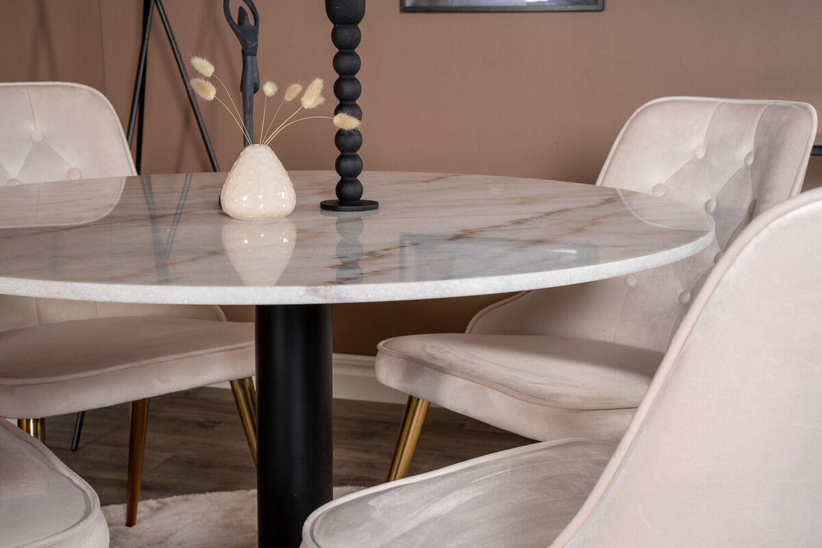 Conjunto de mesas y sillas para comedor Dallas 2570