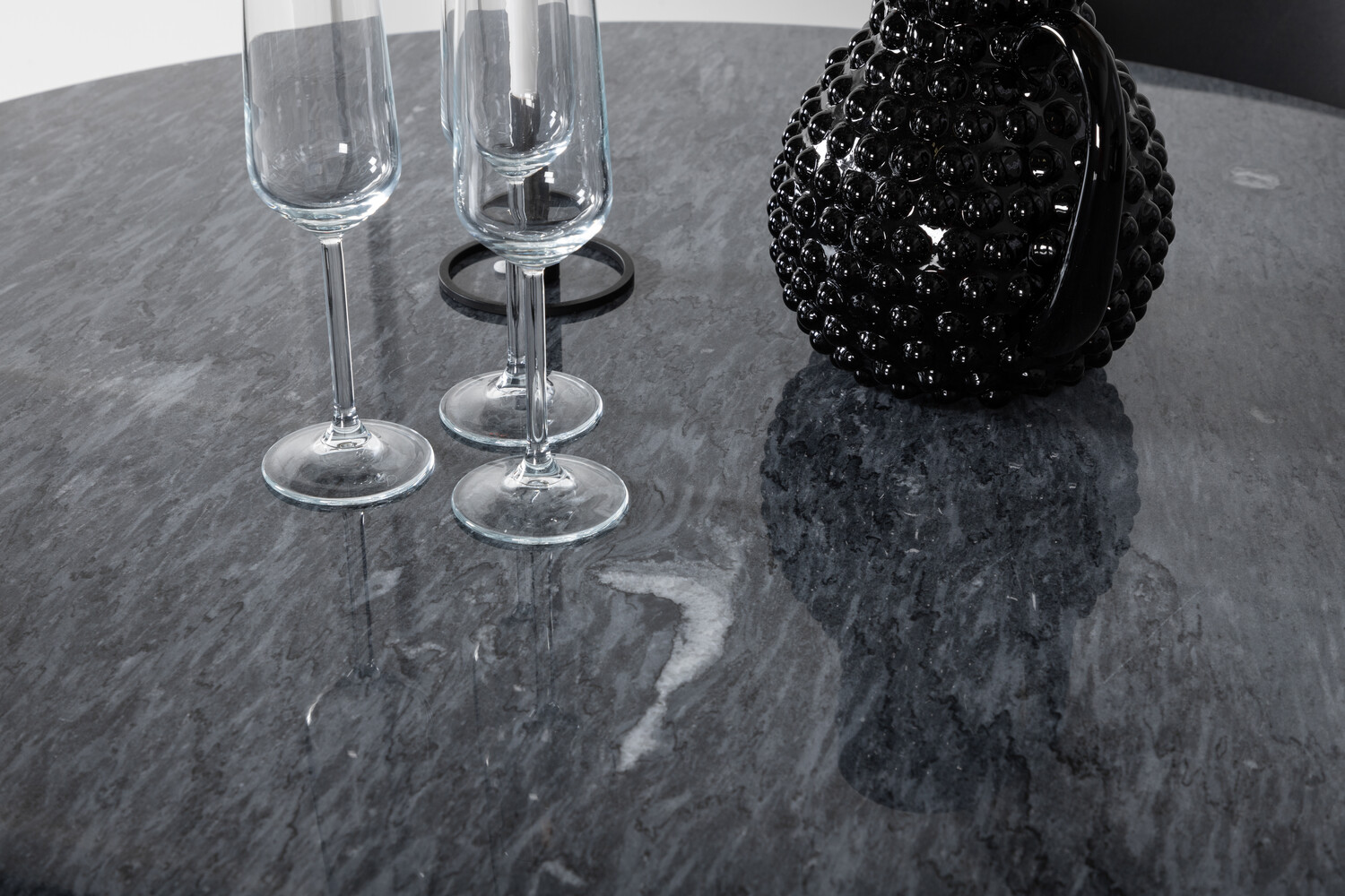 Conjunto de mesas y sillas para comedor Dallas 2630 (Negro)