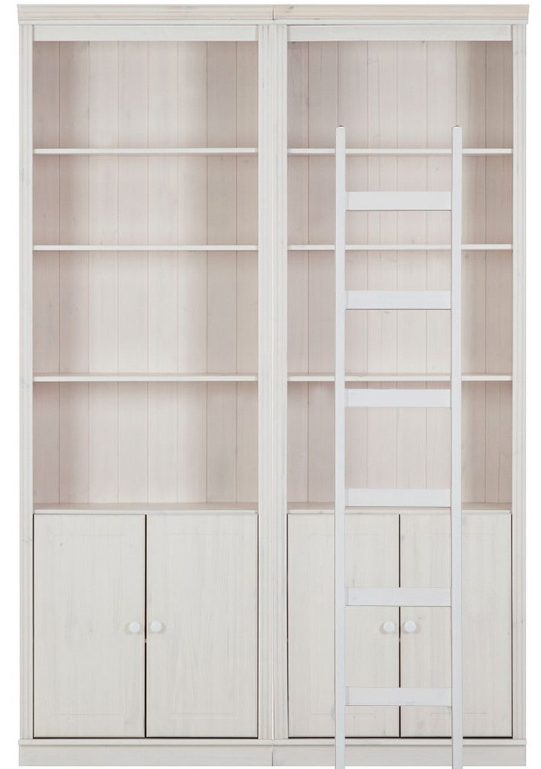 Conjunto de estantería Saltoro 118 (Blanco)