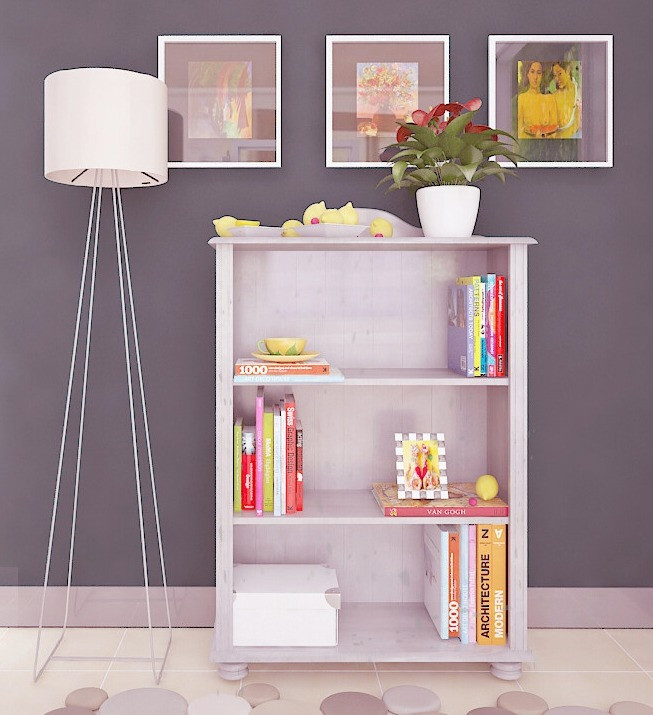 Estantería Fenlaru 100 (Blanco)