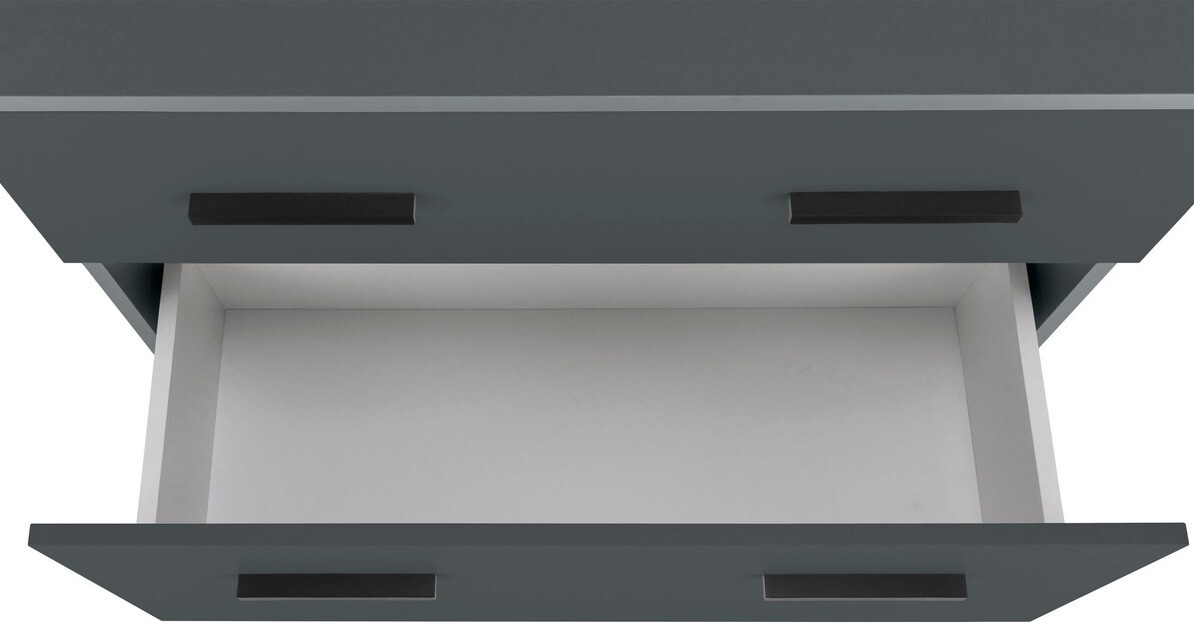 Armario de baño de pie para lavabo Larlori 101 (Antracita)