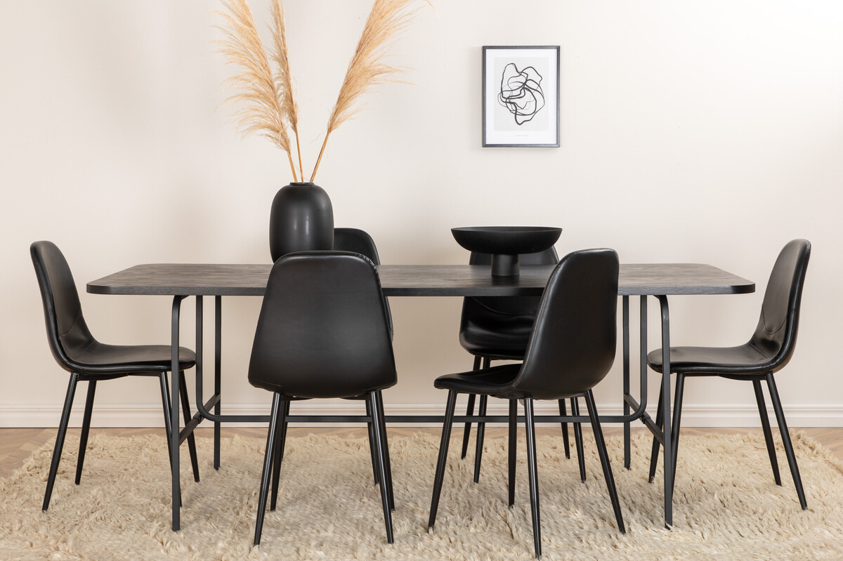 Conjunto de mesas y sillas para comedor Dallas 2769