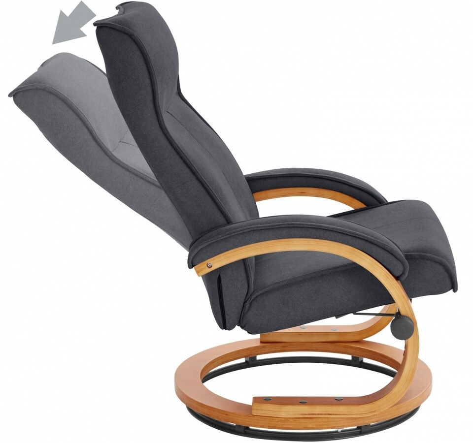 Sillón Denton 195 (Antracita + Marrón)