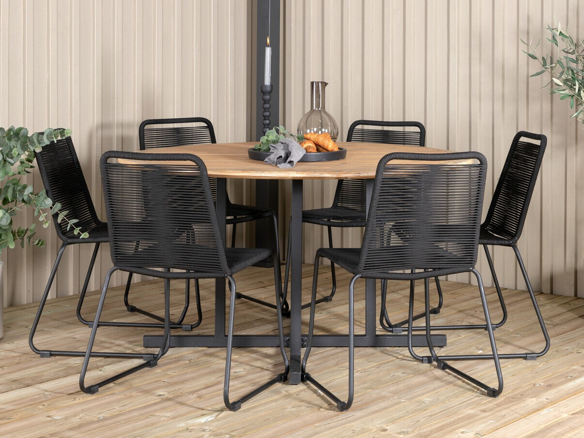 Conjunto de mesa y sillas Dallas 2802