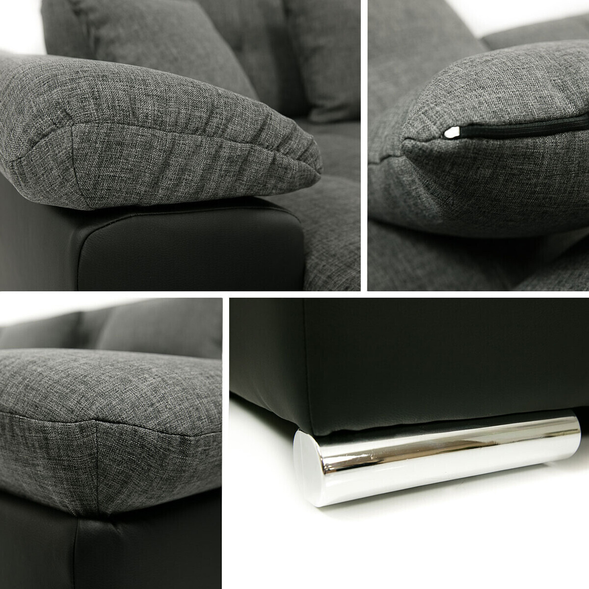 Sofá rinconero Comfivo 111 (Uttario Velvet 2951 + Senegal 823)