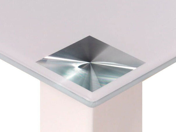 Conjunto de comedor Denton 267 (Blanco + Gris + Negro)