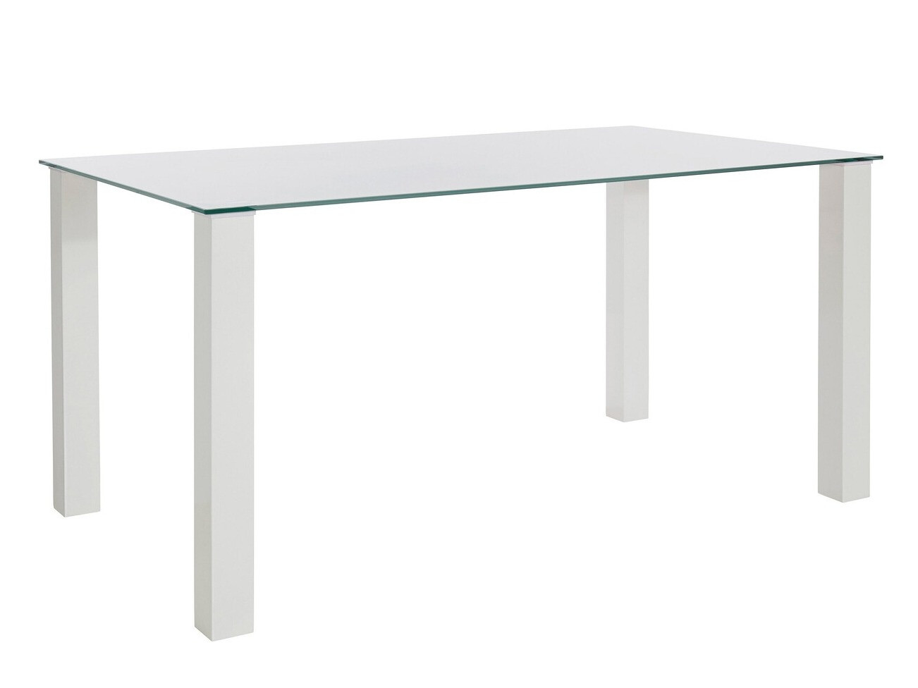 Conjunto de mesas y sillas para comedor Denton 267 (Blanco + Negro)