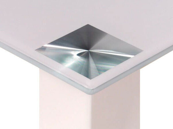 Conjunto de mesas y sillas para comedor Denton 267 (Blanco + Negro)