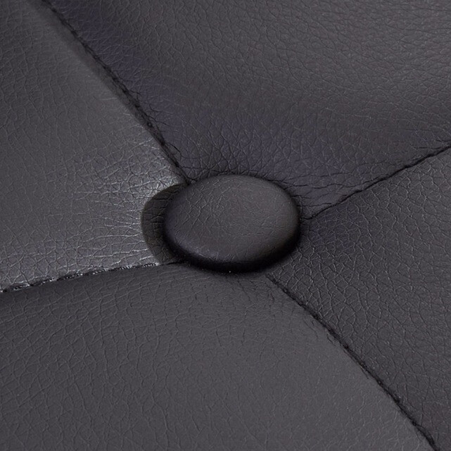 Conjunto de mesas y sillas para comedor Denton 267 (Blanco + Negro)