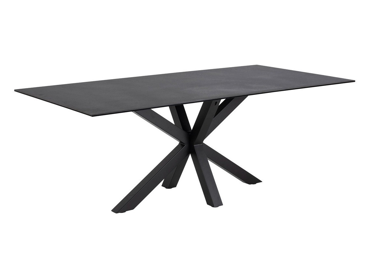 Conjunto de mesas y sillas para comedor Norsica 559 (Antracita + Negro)