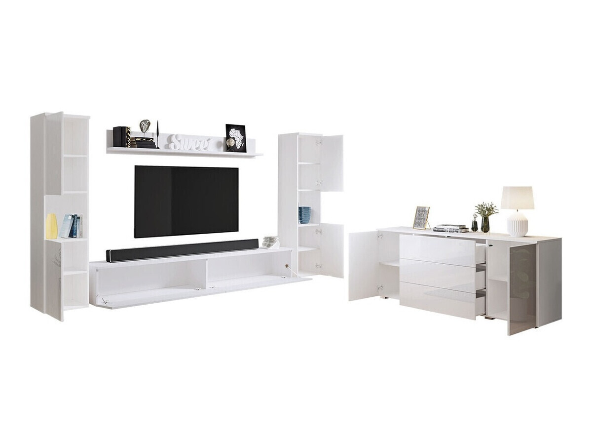 Conjunto de salón Sarasota 133 (Roble wotan)