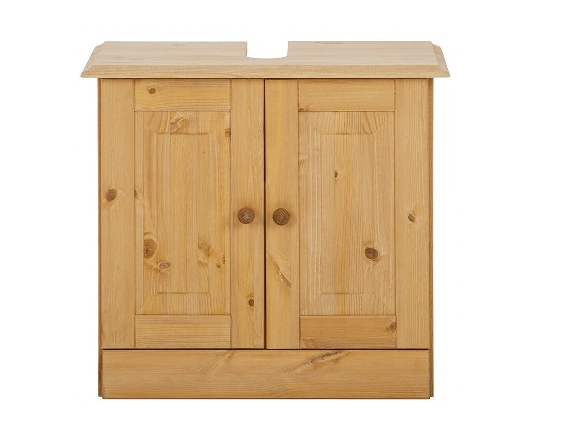 Armario de baño de pie para lavabo Deletri 101 (Pino)