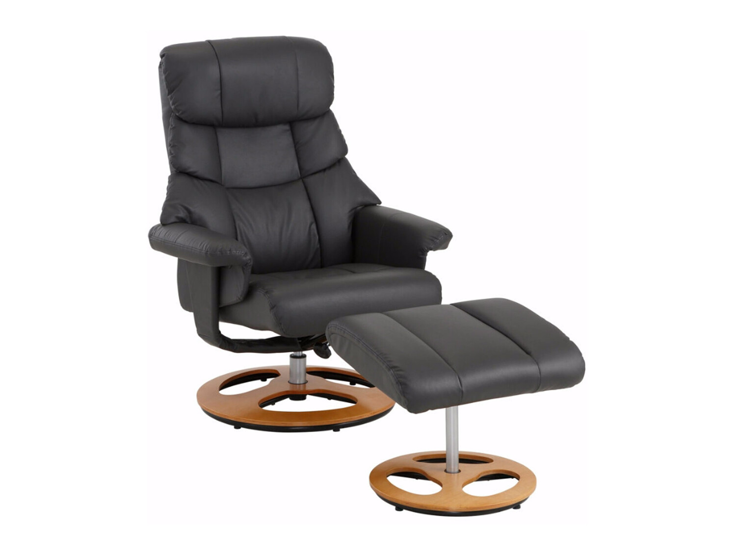 Sillón Denton 300 (Antracita + Roble)