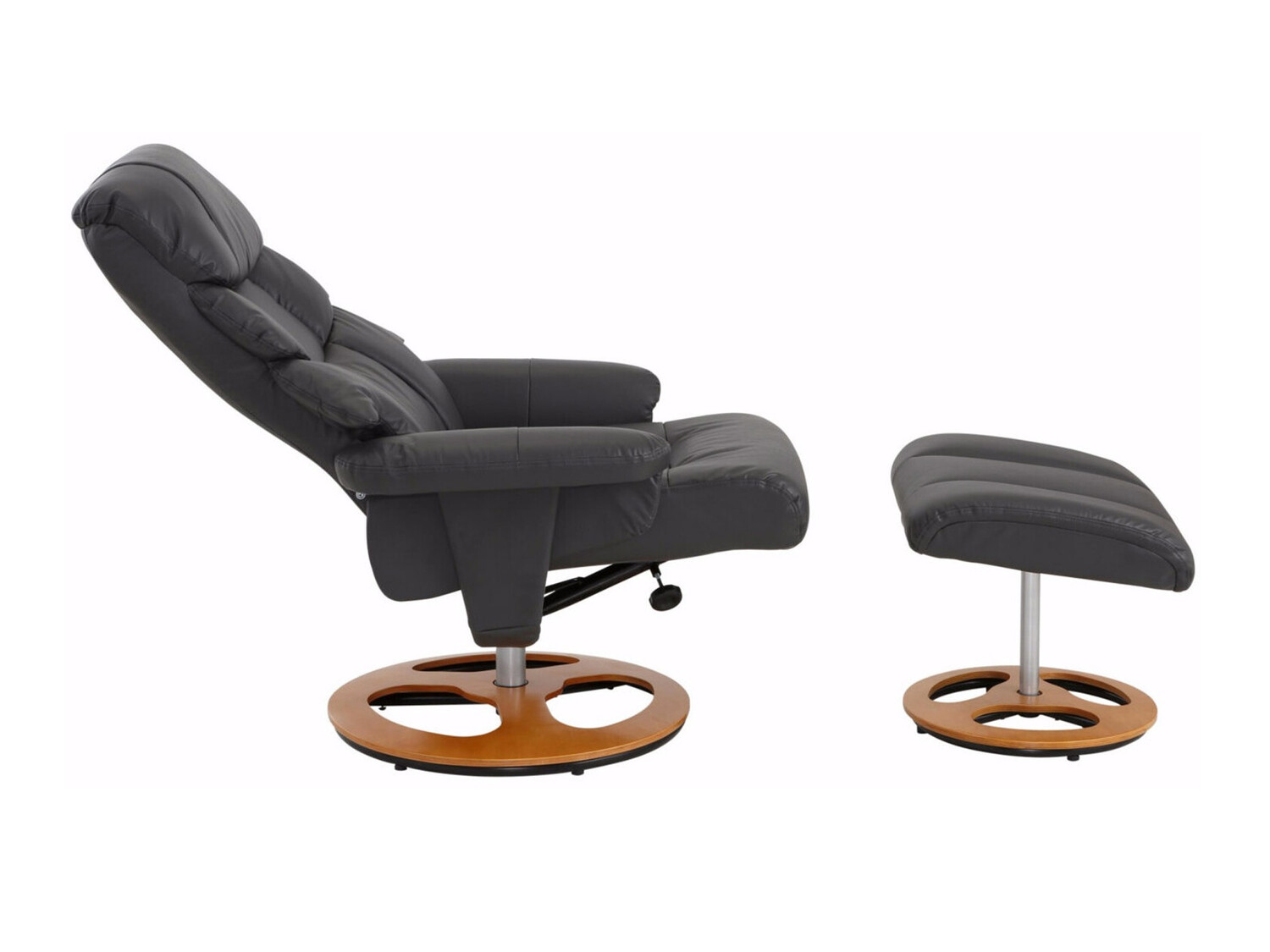 Sillón Denton 300 (Antracita + Roble)