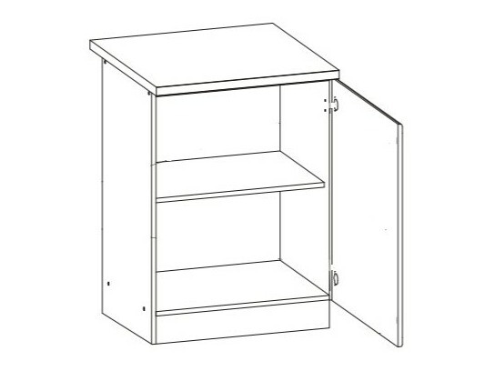 Armario modular con puertas. Eli Light 103