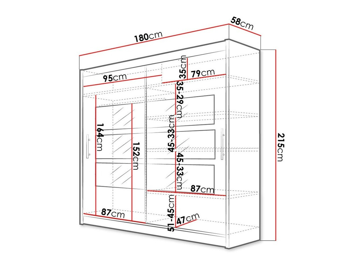 Armario Closico 101 (Roble oscuro)