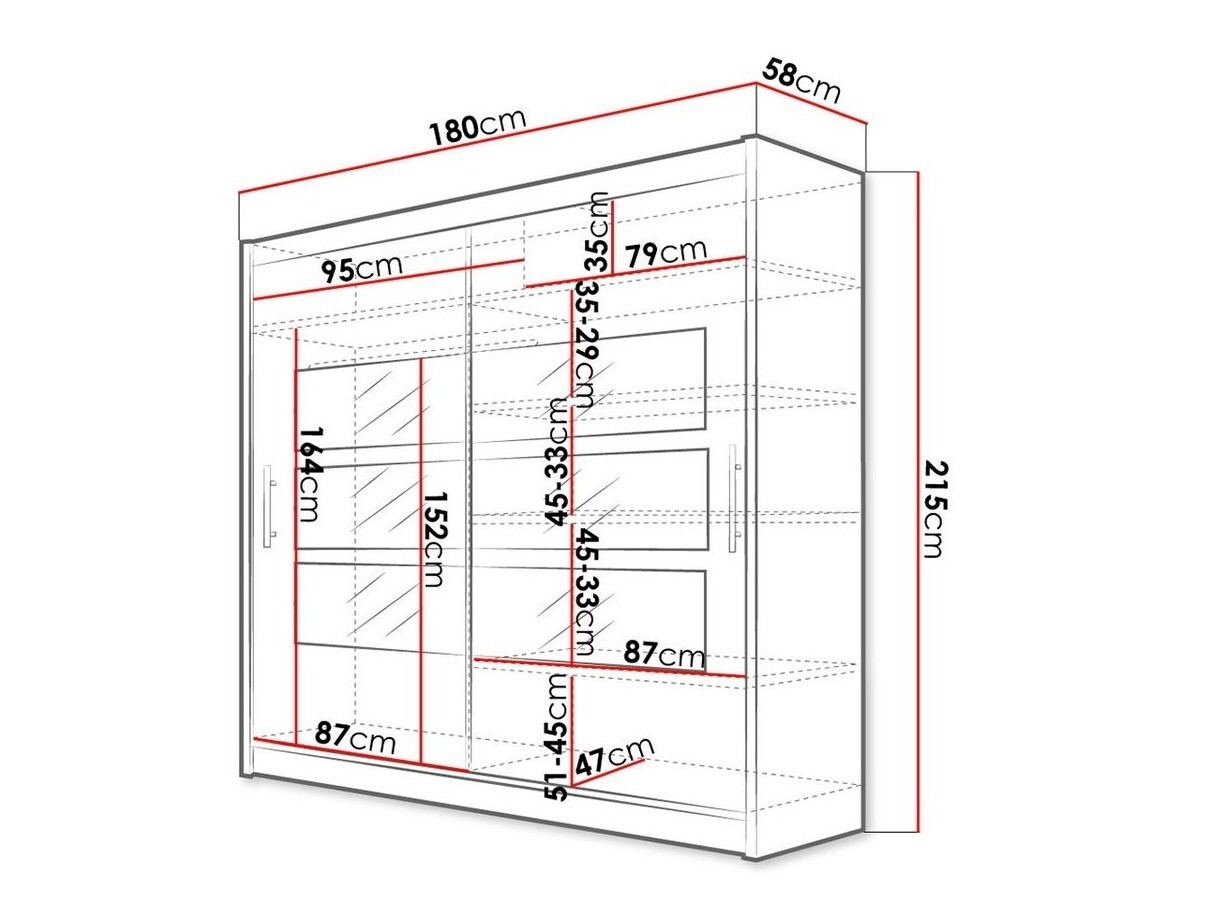 Armario Closico Pallor III (Roble Sonoma)
