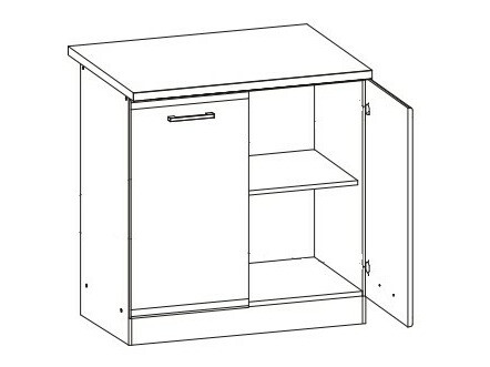 Armario modular con puertas. Eli Light 106