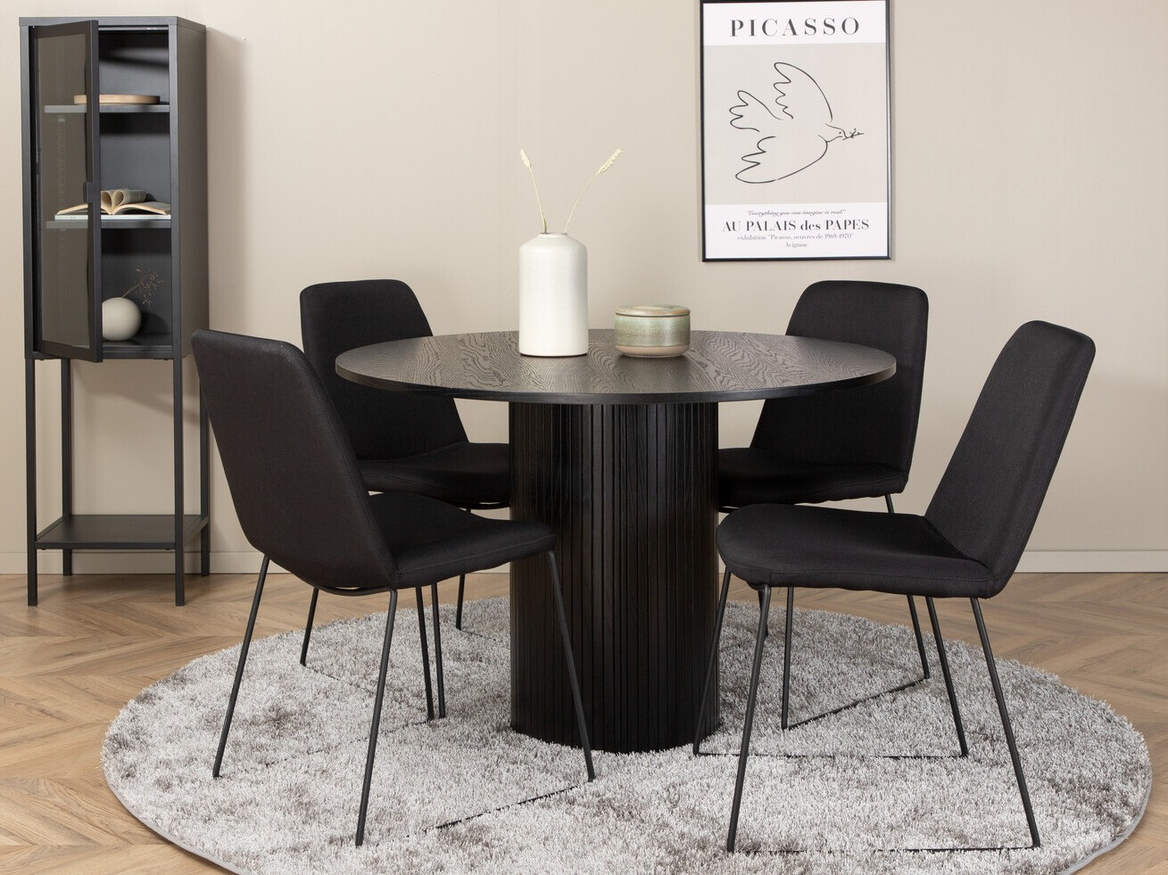 Conjunto de mesas y sillas para comedor Dallas 3086